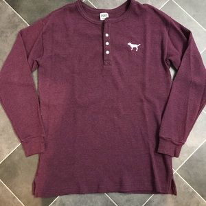 PINK Thick thermal shirt